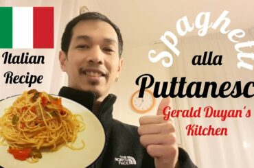 Spaghetti alla Puttanesca Italian Recipe