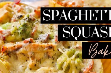 Spaghetti Squash Duo | Alfredo Bake and Italian Turkey Bake!