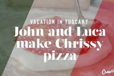 the best recipe of the classic Italian pizza margherita - cooked with John Legend