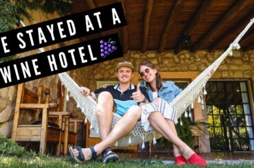 Staying at WINE HOTEL in MENDOZA, Argentina 🍇 | Wine Tasting at FINCA ADALGISA + BODEGA FURLOTTI