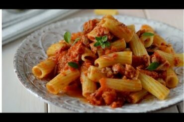 Pasta Trafilata al Bronzo Con Tonno Ricetta| Italian Dish Pasta Trafilata Al Bronzo con Tonno Recipe
