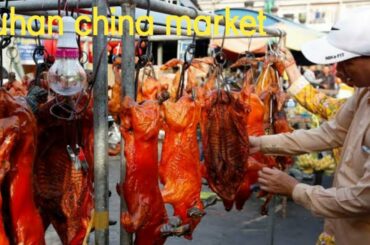 China Wuhan Market Where Coronavirus Start Spread.