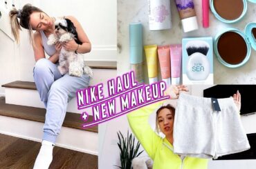 nike haul + new makeup!!       *i promise ill stop doing hauls lol