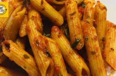 Easy #Pasta in #Tomato and Basil #Sauce with #Spinach.  #StayHome and help save lives #WithMe