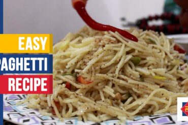 Easy Spaghetti Cooking Recipe | Chicken Vegetable Spaghetti | RH Kitchen Recipes