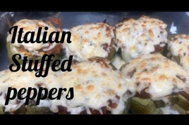 How To make Italian Stuffed Peppers With Cheese