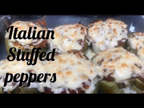 How To make Italian Stuffed Peppers With Cheese How To make Italian Stuffed Peppers With Cheese