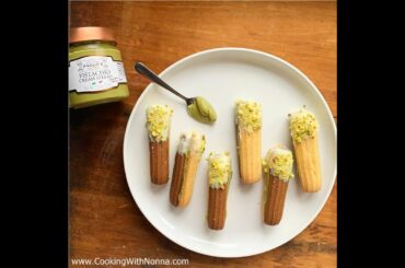 Pistachio Sandwich Cookies  -  Rossella's Cooking with Nonna