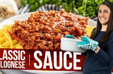 Classic Bolognese Sauce