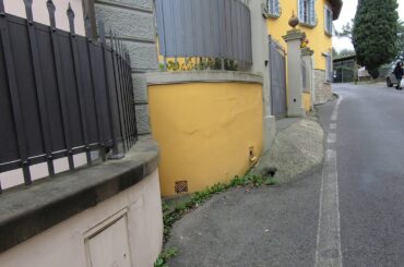 Walking around the town of Fiesole, Italy in the hills above Florence.