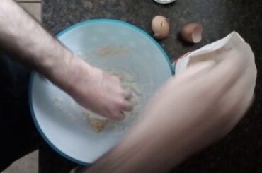 Recipe for traditional Italian eggs pasta making.