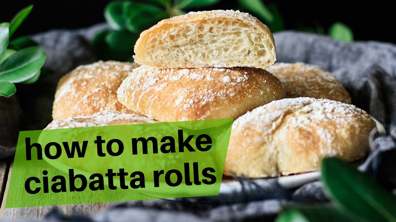 How to Make Italian Ciabatta Rolls How to Make Italian Ciabatta Rolls