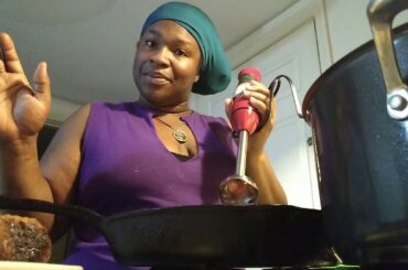 Sunday's in Chef Charlie's Kitchen: Creamy Tomato Basil Soup w/ Spicy Italian Meatballs