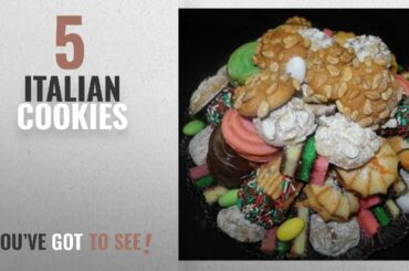 Best Italian Cookies [2018]: Italian Cookies 2 LB Cookie Tray