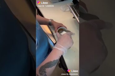 Love Heart Cappuccino coffee #Recipes #food