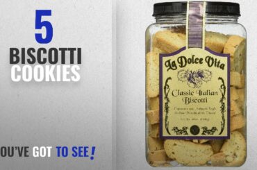 Best Biscotti Cookies [2018]: La Dolce Vita Classic Italian Biscotti NET WT 40 OZ (1.14 Kg)