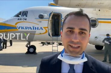 Italy: Team of 30 Ukrainian medics arrives to help with COVID-19 crisis