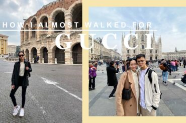 ITALY VLOG | How I Almost Walked for the Gucci Show (Before Quarantine)