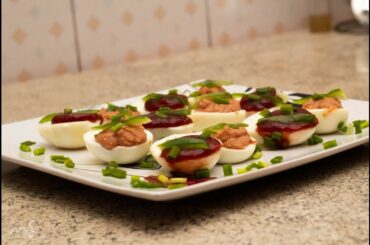 STUFFED EGGS RECIPE(DEVILED EGGS)