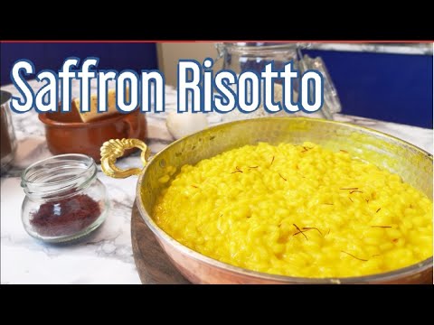 Saffron Risotto ( Risotto Allo Zafferano ) – Italian Recipe | Evde Kolay Risotto Yapimi Saffron Risotto ( Risotto Allo Zafferano ) - Italian Recipe | Evde Kolay Risotto Yapimi