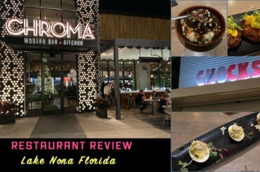 Dad's Favorite Restaurant in Lake Nona -  Chroma Modern Bar and Kitchen