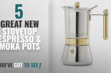 Top 10 Vev Vigano Stovetop Espresso & Moka Pots [2018]: Vev Vigano 8160 Vespress Gold 12 to 14 cup