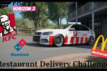 Forza Horizon 3 - Best Restaurant Challenge!
