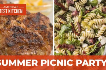 How to Make the Ultimate Grilled Chicken Thighs and Italian Pasta Salad