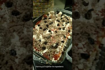 LASAGNA STEP BY STEP RECIPE, SERVE WITH GARLIC STICK, AND CEASARS SALAD WATCH IT GUYS TILL END.