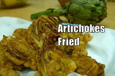 Artichokes Fried Italian Food Сrispy Fried Artichoke Delicious