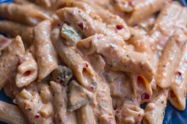 Easy Creamy Pasta Recipe | Lockdown Pasta Recipe | Pasta In Lockdown Recipe |Creamy Red Sauce Pasta