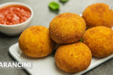 Arancini  with Chorizo and Mozzarella | Italian Street Food | Food Channel L Recipes