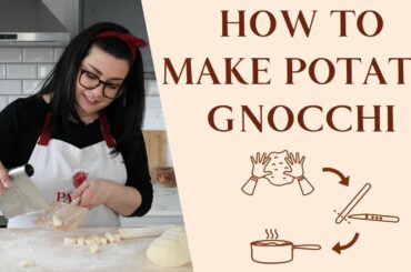 Easy recipe for how to make potato gnocchi from scratch