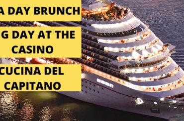 Carnival Panorama Part 3 | Sea Day Brunch | Big Day At The Casino | Cucina Del Capitano.