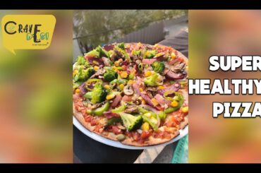 How to make Super Healthy Pizza | Nutritional Pizza | Full of Fiber, Omega 3 and Protein