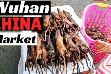 WUHAN Market CHINA - Chinese street food Chinese Market asian street food cooking - Chinese cousine