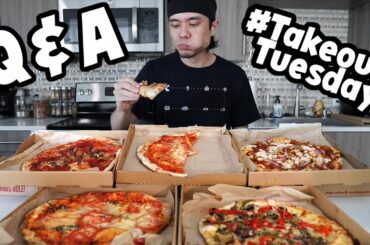 5 Whole Pizzas + Q&A (#TakeoutTuesday ep.2)