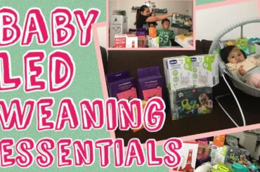 BABY LED WEANING ESSENTIALS | FEEDING ESSENTIALS | 6MESI | ALESSANDRA LOUIS | ITALY | YenMatanguihan