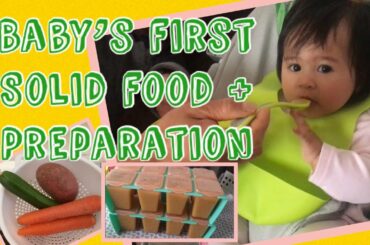 BABY’S FIRST SOLID FOOD | FOOD PREPARATION & STORAGE | 6MESI | ALESSANDRA | ITALY | YenMatanguihan