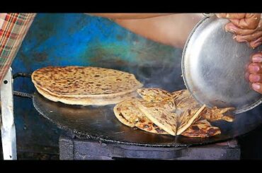 Indian Street Food - FRIED EGGS AND SUGAR TOAST India