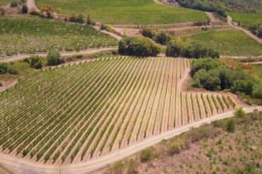 Brunello’s San Polino winery from the air (beautiful drone footage)
