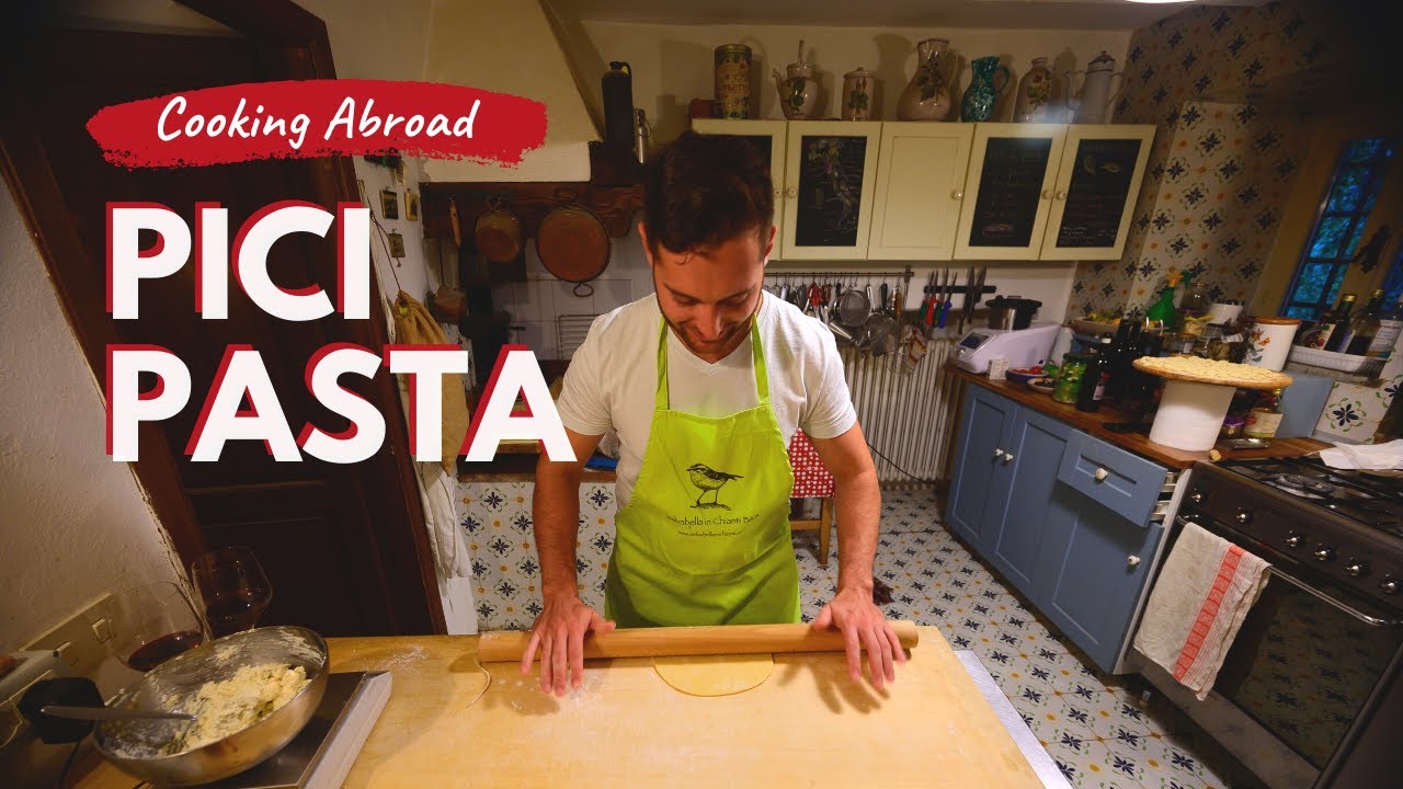 Cooking Abroad – How to Make Pici Pasta Cooking Abroad - How to Make Pici Pasta