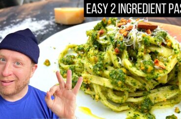 How to make fresh pasta ft simplest recipe on internet & fridge raid pesto | Food Busker