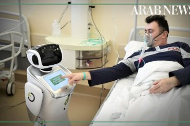 Italian doctors use robots to keep distance