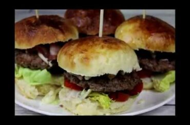 How to make a delicious Hamburger  Italian Style