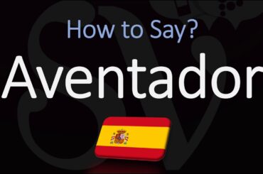 How to Pronounce Aventador? (CORRECTLY)