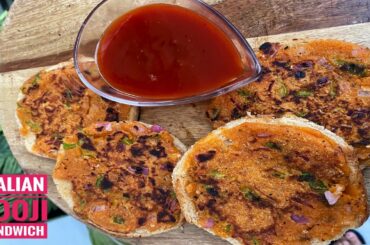 Quarantine Recipes | Italian Style Sooji Sandwich | Lockdown Recipes