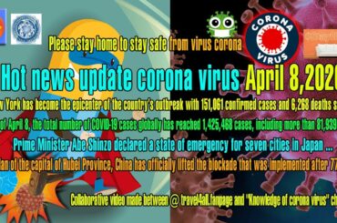 Hot news update corona virus April 8, 2020