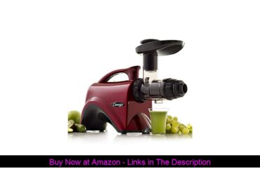 ✨ Omega NC800HDR Extractor and Nutrition Center Creates Fruit Vegetable and Wheatgrass Juice Quiet