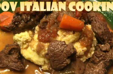 Italian Beef Stew: POV Italian Cooking Episode 14